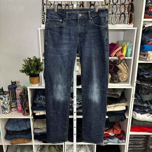 Men's Blue Denim Jeans 32x34 AMERICAN EAGLE 🦅 stretch blue jean - Picture 7 of 7